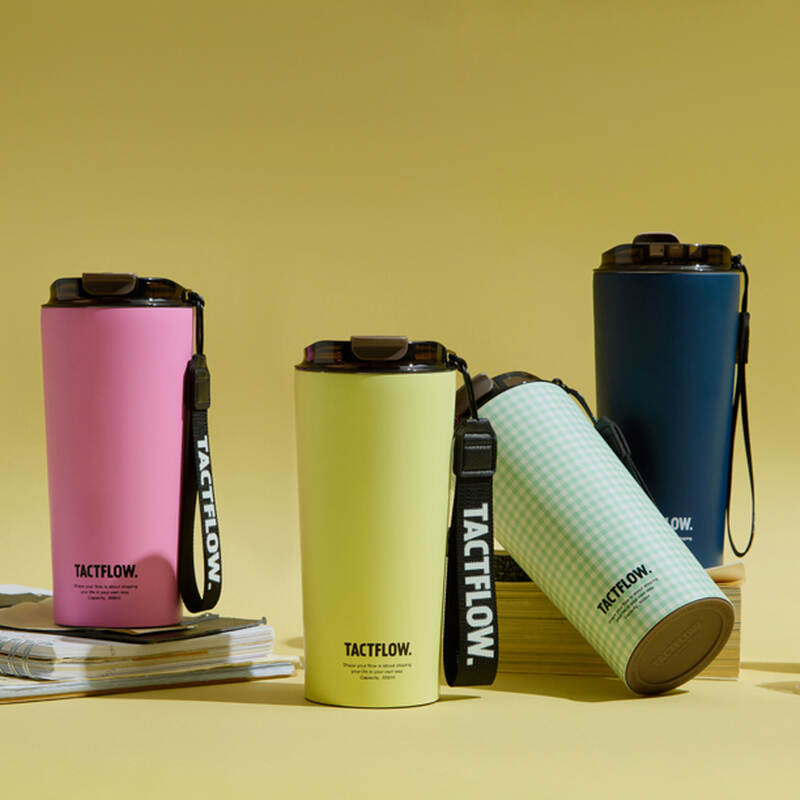 B&igrave;nh giữ nhiệt Ceramic TACTFLOW &ndash; 650ml &ndash; V&agrave;ng chanh &ndash; TFB504LEMONSORBE, , large image number null